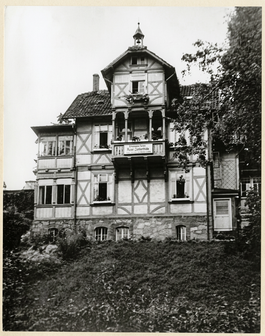 1951, Urlaub 1951 in Bad Sachsa, Berlin, 11, Erholungsheim Buchenhöhe