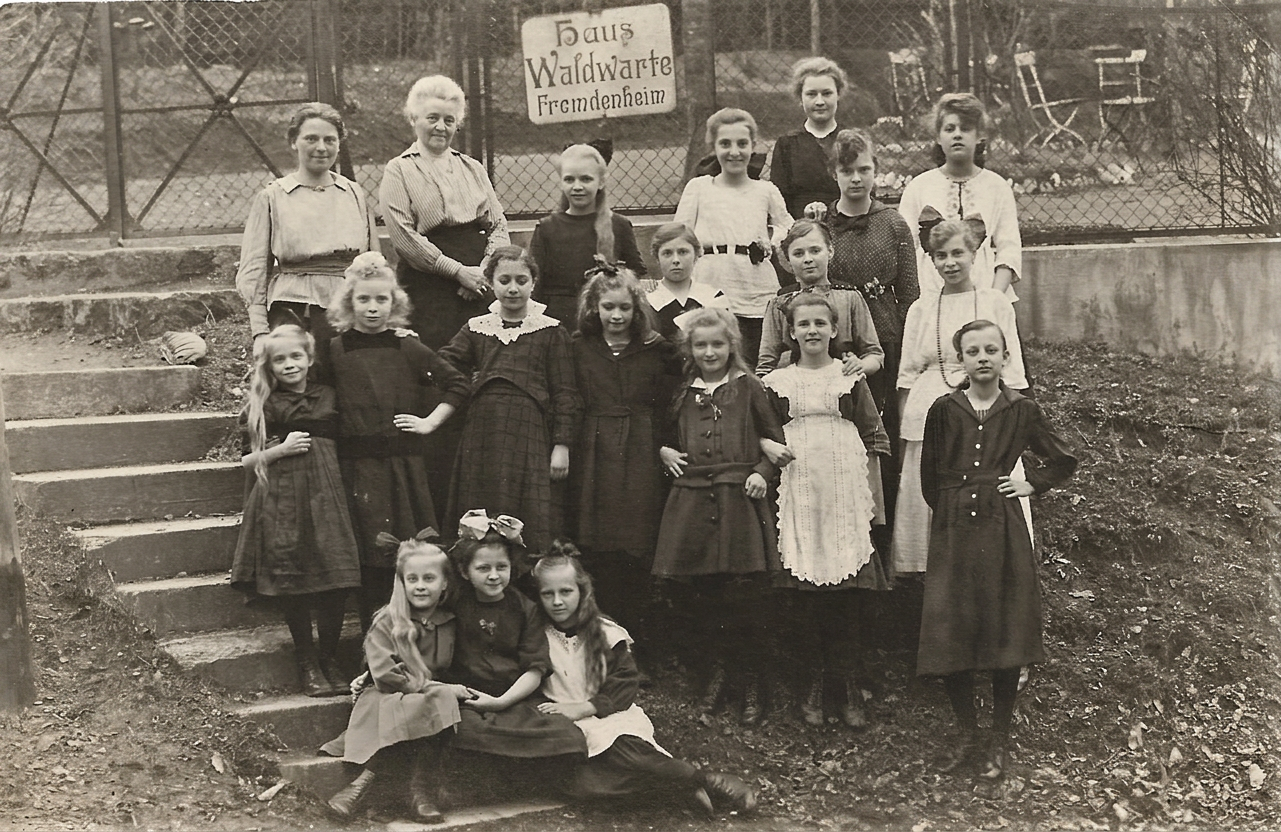 1919, WALDWARTE, Bismarckstr. 24. Die glückliche Zeit im Harz.