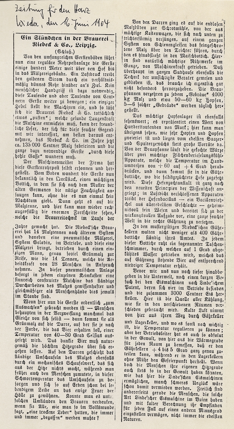 1904-06-16, Brauerei Riebeck, b