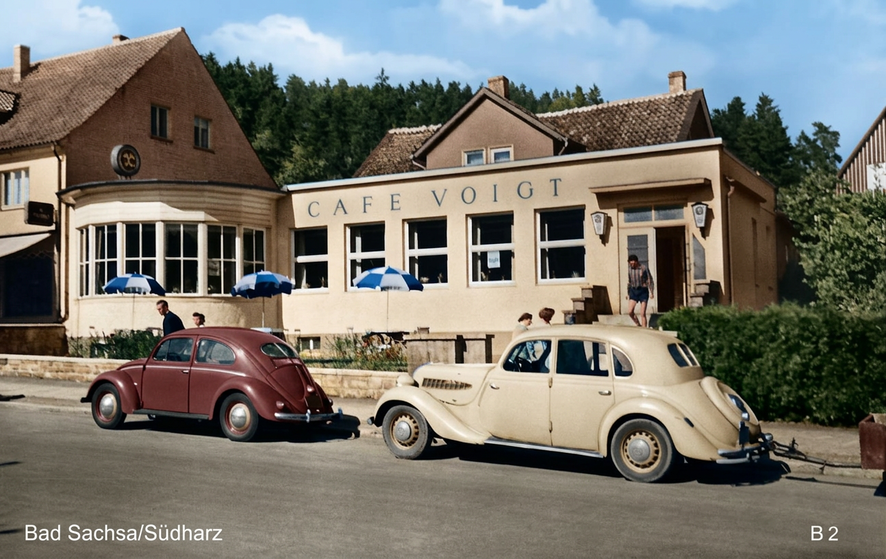 OPTIMIERT_1950er Anfang, CAFE VOIGT, Thomas Wegener fa 22.7.2023