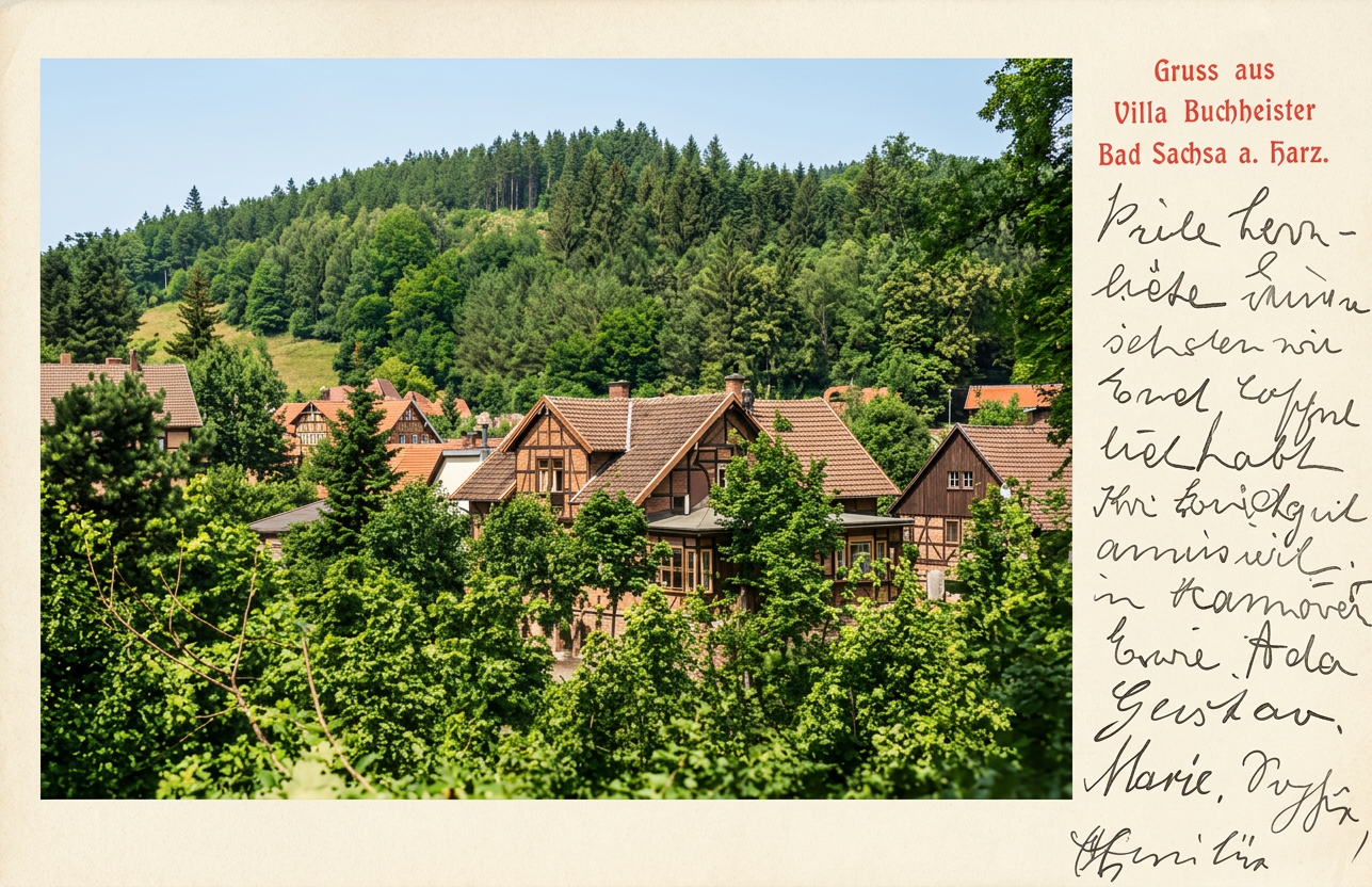 OPTIMIERT_Gruss aus Villa Buchheister, gelaufen 1901, a