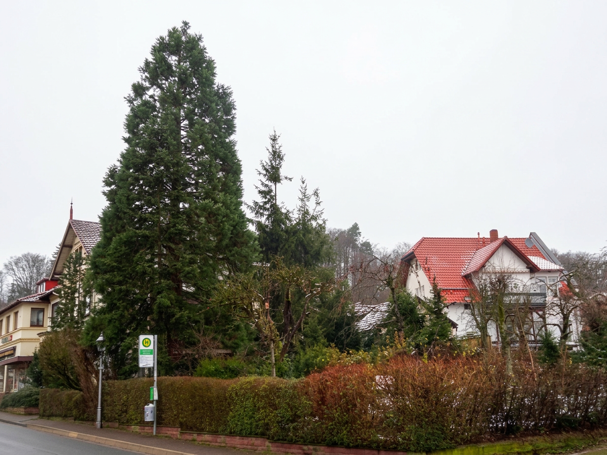 OPTIMIERT_2024-12-ca. 24, Hindenburgstr. 11, Bäume gefällt - Mammut wurde verschont, Durchsicht auf Pfaffenwiese 71, a-4