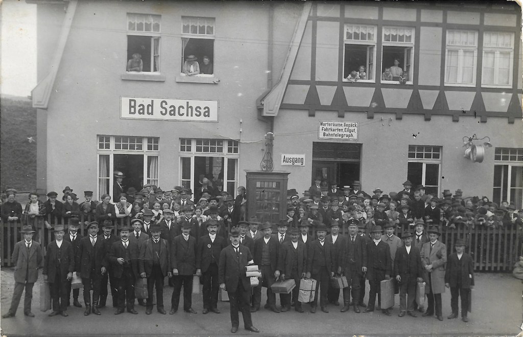 OPTIMIERT_1914, Auszug der Einberufenen aus Bad Sachsa, 4.8.1914, II a. apr14ebay-4