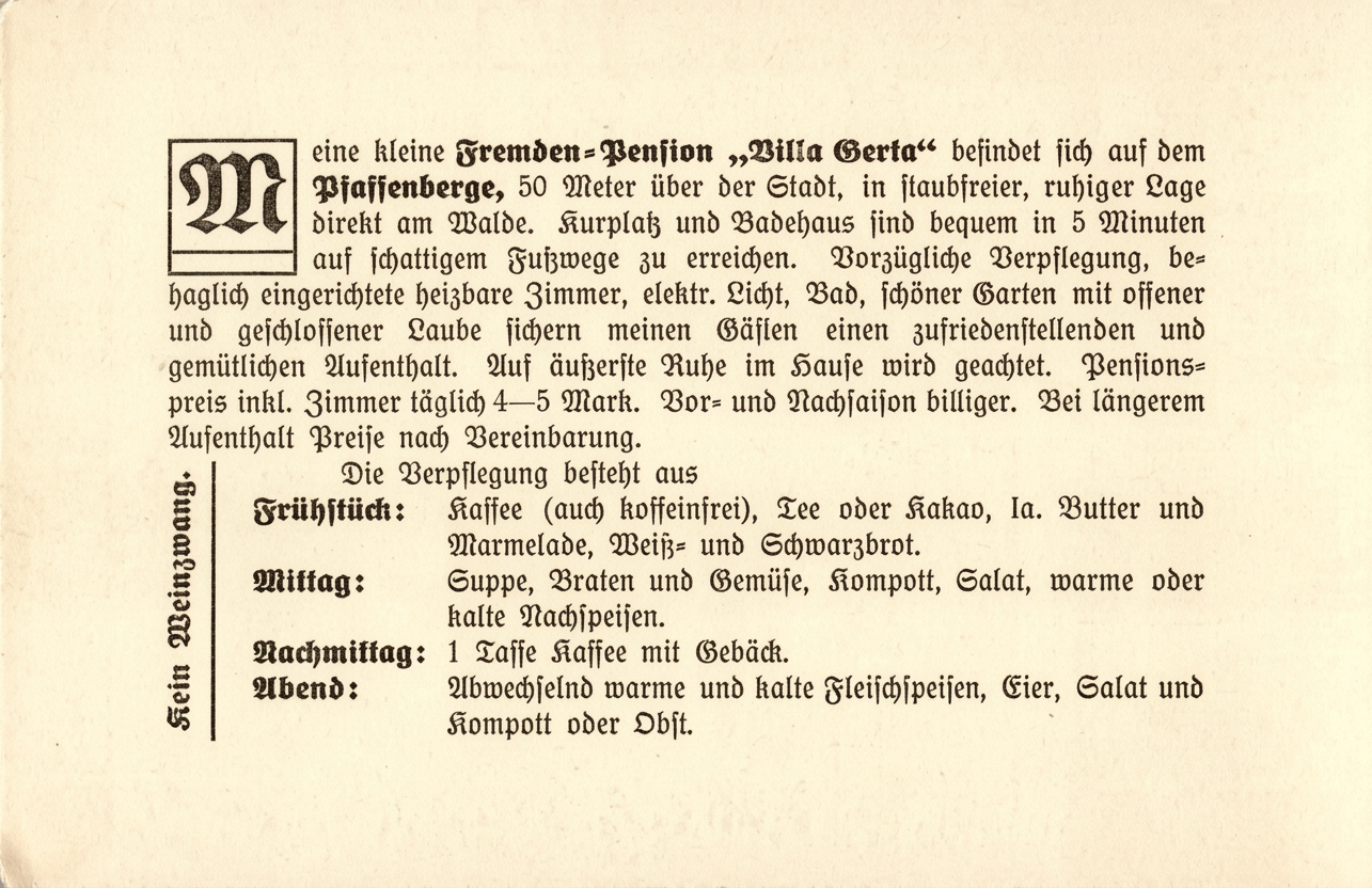 OPTIMIERT_1916 ca, Tannenweg 2, Villa Gerta, Grosser, Doppelkarte Ausschnitt, b