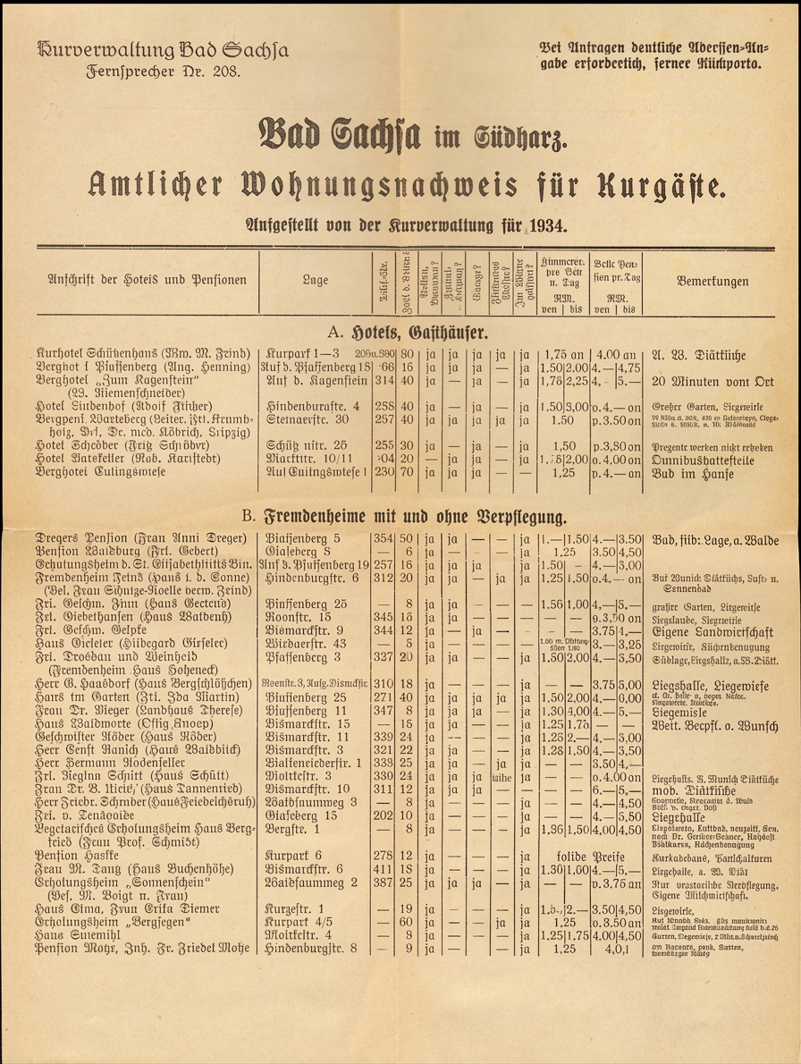 OPTIMIERT_1934, Kurverwaltung, Amtlicher Wohnungsnachweis, a