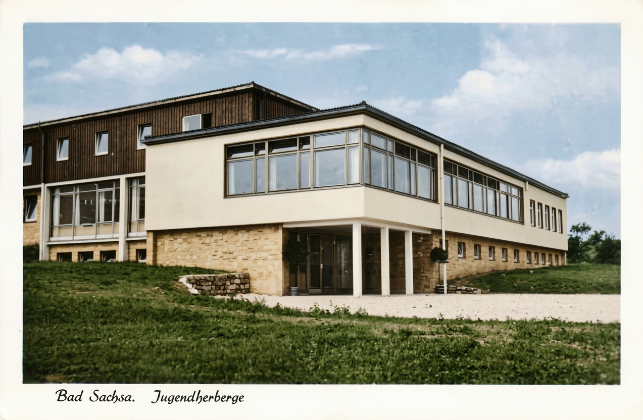 OPTIMIERT_1959 ca., AK, Jugendherberg, Gisa, ok