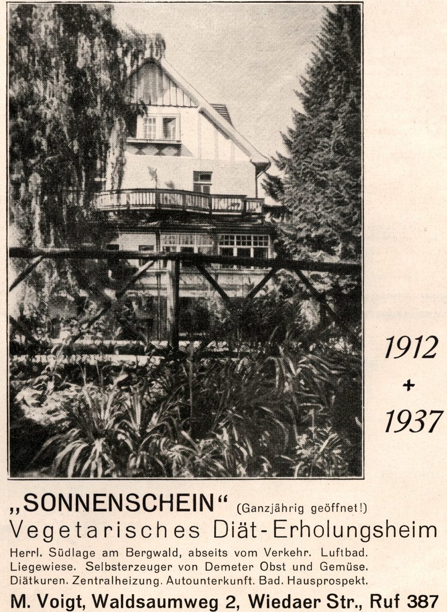 OPTIMIERT_1937, Der Harz, März 1937, b, Posterholungsheim. siehe auch Waldsaumweg 2 (2)-2