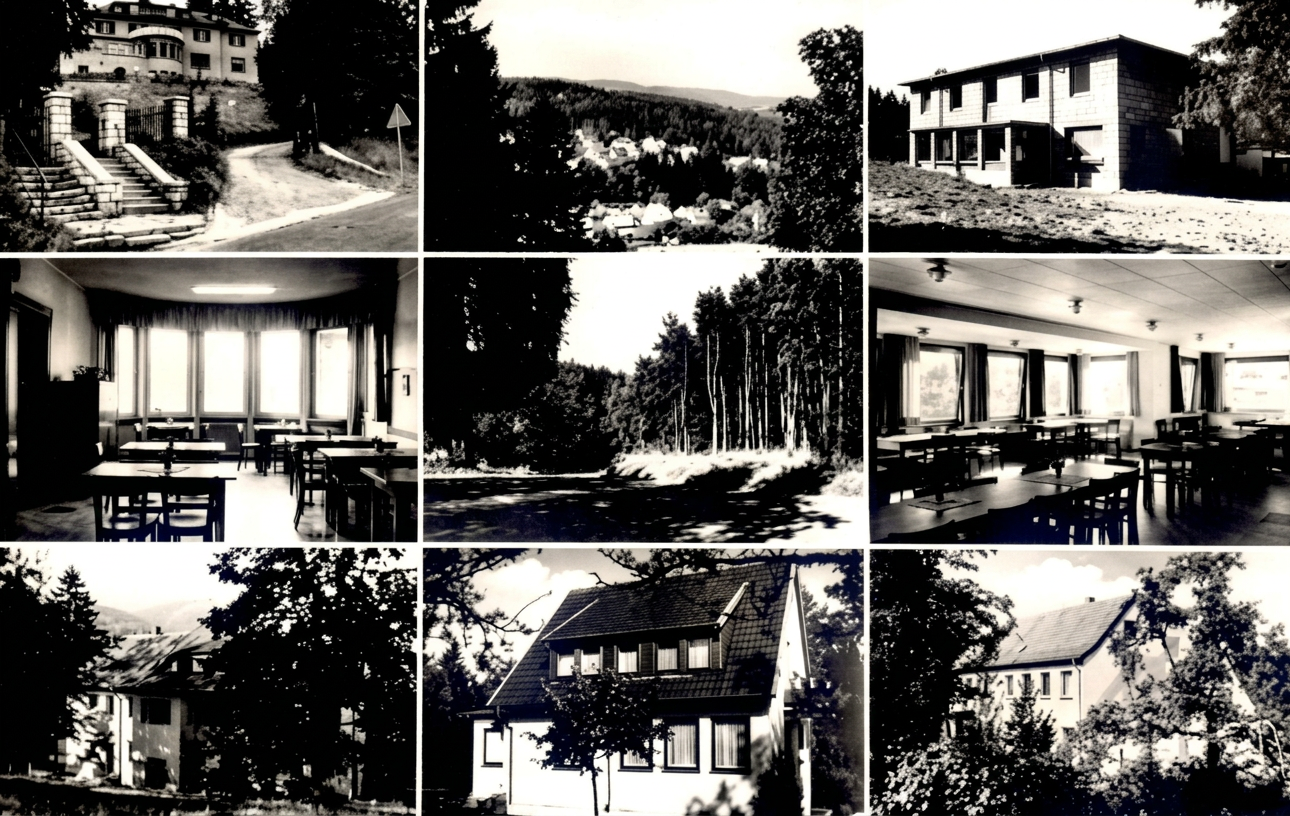 OPTIMIERT_Mehrbild-AK, sw, gelaufen 1963, 329_1