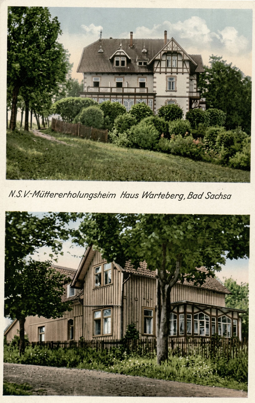 OPTIMIERT_1942 ca., NSV-Müttererholungsheim Haus Warteberg, Bad Sachsa, ok