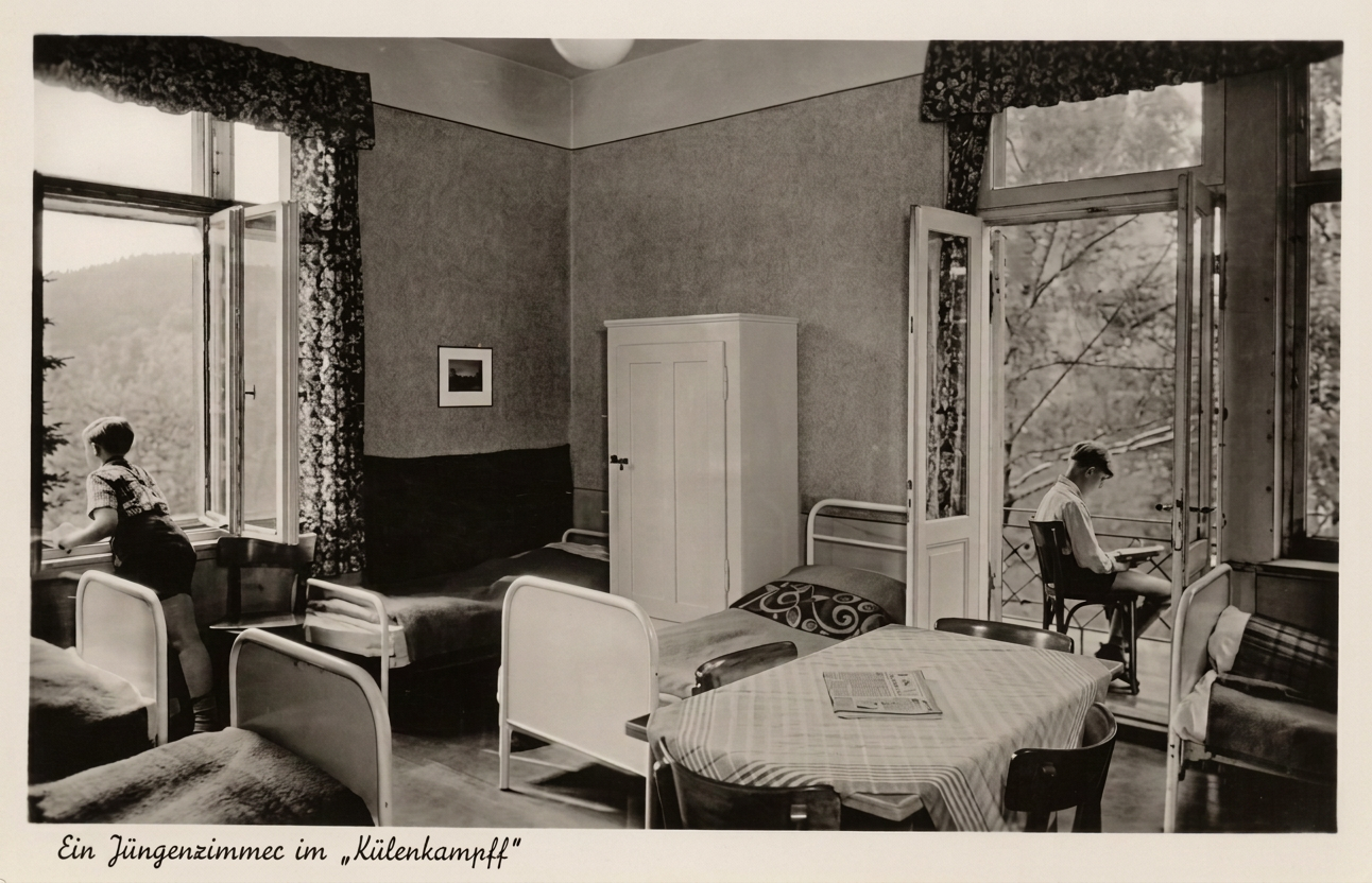 OPTIMIERT_1960er, Ein Jugendzimmer im Kulenkampff, Pädagogium Bad Sachsa, Kettling & Krüger 43 923