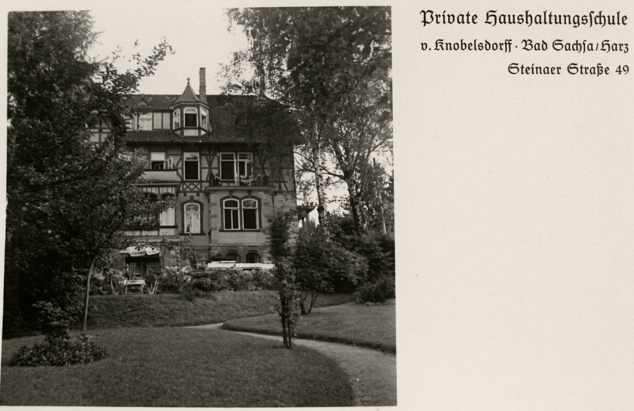 OPTIMIERT_1950er, Private Haushaltungsschule v. Knobelsdorff, ok