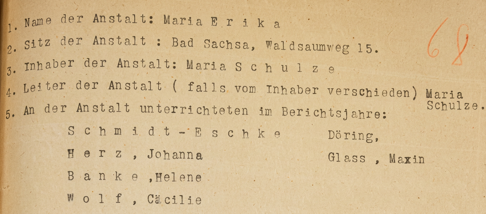 OPTIMIERT_1920-12 ca., MAIRA ERIKA. beschäftigte Lehrerinnen, Ausschnitt